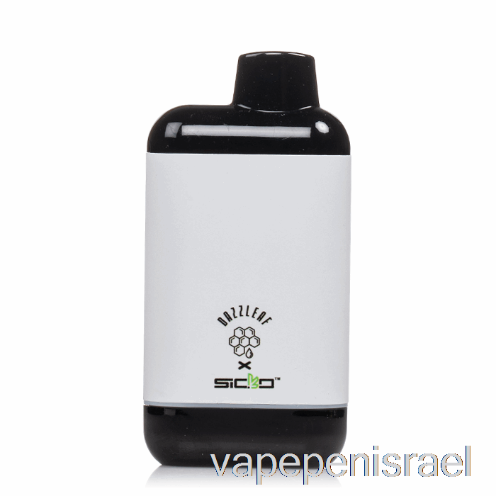 חד פעמי Vape Israel Dazzleaf Dazzii Boxx 510 סוללה לבן ושחור